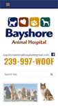 Mobile Screenshot of bayshore-animal-hospital.com
